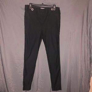 Skinny pull on stretch dress pants